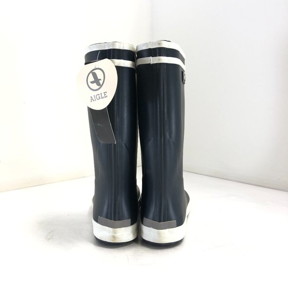 NWT Aigle "Lolly Pop" in Marine Blanc - Picture 9 of 14